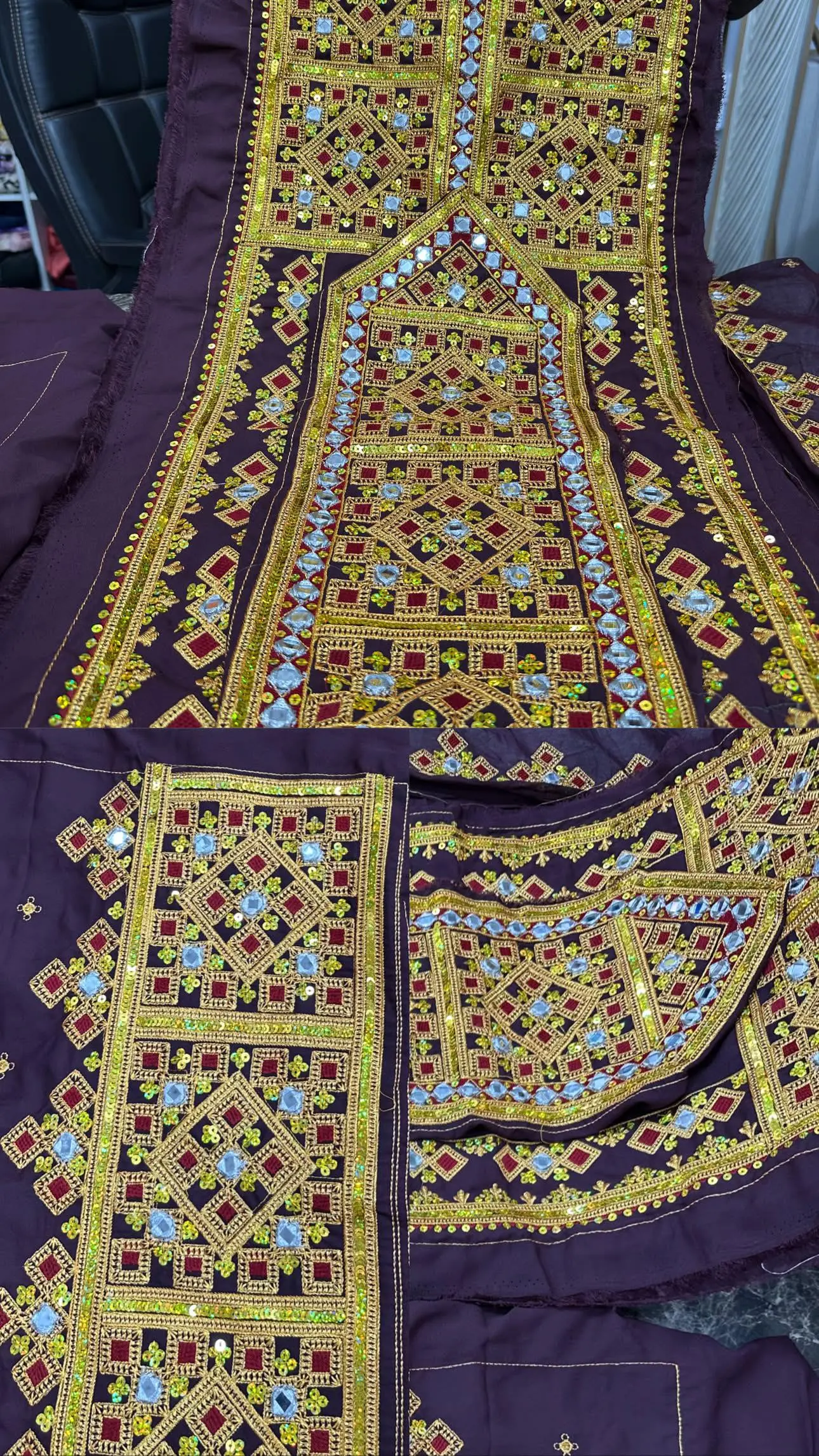 لباس طلا دوچ